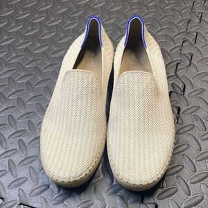 Rothy’s The Original Slip On Sneaker Womens 8 Sand Knit Loafers Shoes